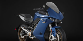 A Zero SR/S electric motorcycle. Photo courtesy of Zero Motorcycles.