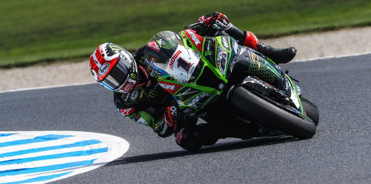 Jonathan Rea (1). Photo courtesy of Dorna WorldSBK Press Office.