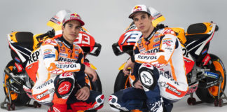 Marc Marquez (left) and Alex Marquez (right). Photo courtesy of Repsol Honda.