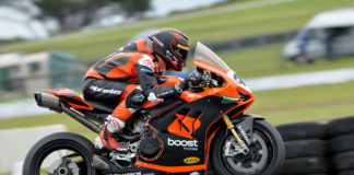 Wayne Maxwell. Photo by Russell Colvin, courtesy of Motorcycling Australia.