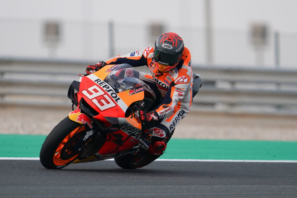 Marc Marquez (93). Photo courtesy of Repsol Honda.