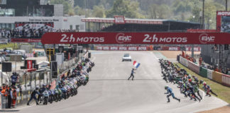 The start of the Le Mans 24-Hours World Endurance race in 2019. Photo courtesy Eurosport Events.