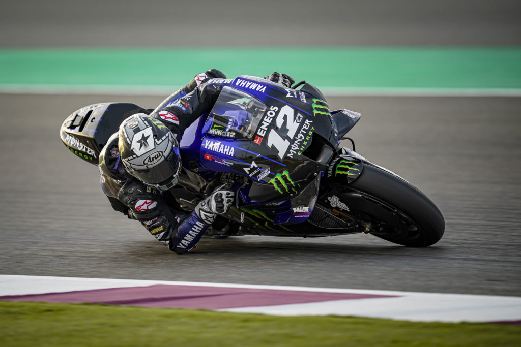 Maverick Vinales (12). Photo courtesy of Monster Energy Yamaha.