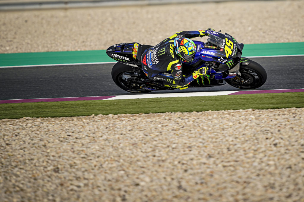 Valentino Rossi (46). Photo courtesy of Monster Energy Yamaha.