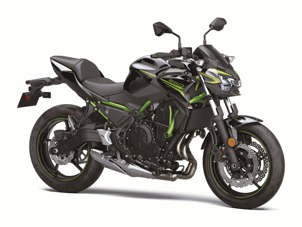 A 2020-model Kawasaki Z650. Photo courtesy of Kawasaki Motors Corp., U.S.A.