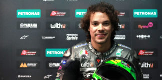 Franco Morbidelli. Photo courtesy of PETRONAS Yamaha SRT.