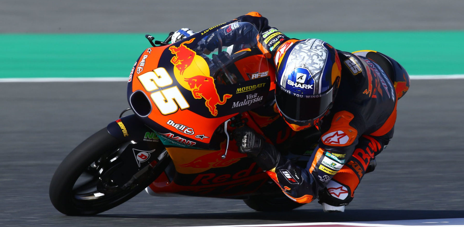 Raul Fernandez (25). Photo courtesy of Red Bull KTM Ajo.