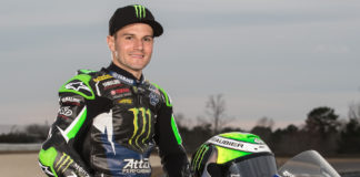 Four-time MotoAmerica Superbike Champion Cameron Beaubier. Photo by Brian J. Nelson, courtesy of 6D Helmets.