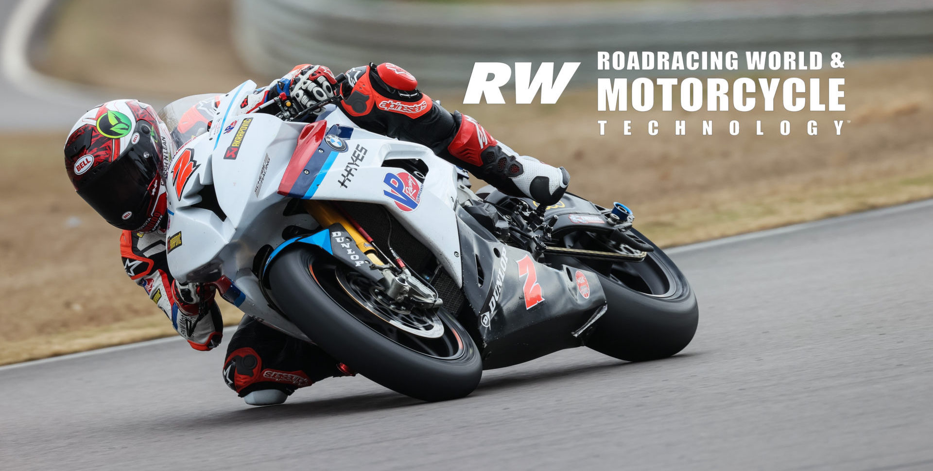 Josh Herrin (2) on the Scheibe Racing BMW Superbike during the official 2020 MotoAmerica pre-season test at Barber Motorsports Park. Photo by Brian J. Nelson.