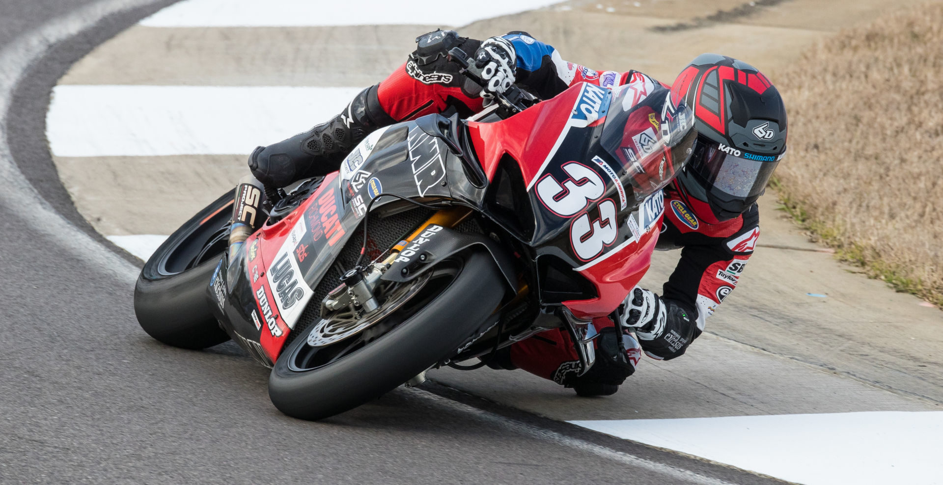 Kyle Wyman (33) at Barber Motorsports Park. Photo by Brian J. Nelson, courtesy of KWR.