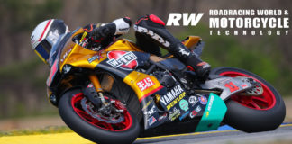 Mathew Scholtz (11) during the 2019 MotoAmerica Superbike season. Photo by Brian J. Nelson.