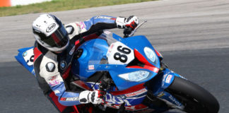 Ben Young, the 2019 Canadian Superbike Champion, was one of the top finishers in the 2019 BMW Motorrad Race Trophy competition. Photo by Ron O’Brien, courtesy of CSBK/PMP.