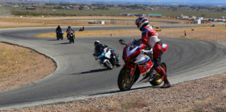 A scene from a CLASS motorcycle school. Photo courtesy of CLASS.