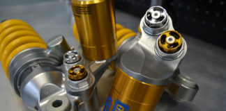 Öhlins products. Photo courtesy of Öhlins USA.