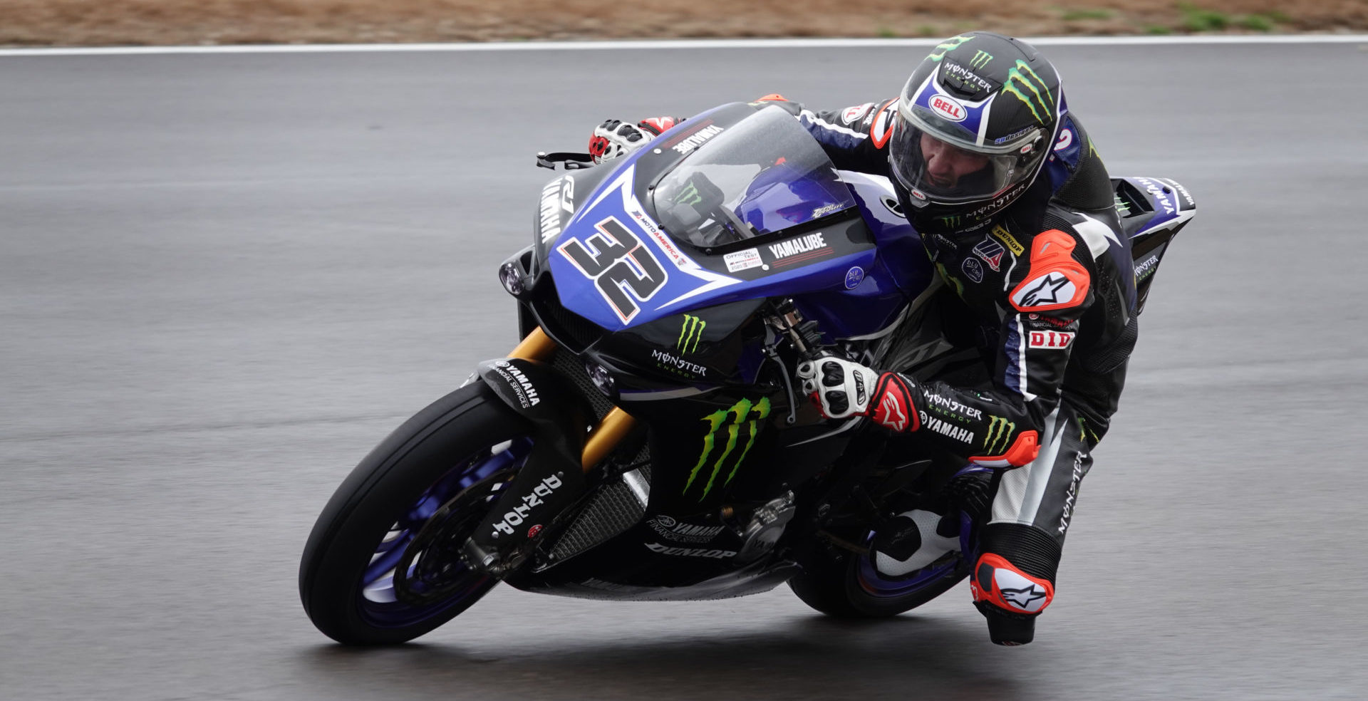 Jake Gagne (32) in action Tuesday at Barber Motorsports Park. Photo by Larry Lawrence.