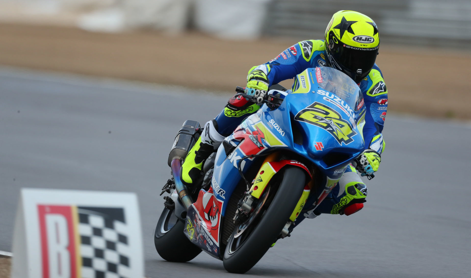 MotoAmerica Elias Leads First Day At Barber Test (Updated