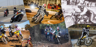 The “AHRMA Classic MotoFest® at Heartland Motorsports Park” will include road race, dirt track, motocross, cross country, trials, and drag racing events. Images courtesy of AHRMA.