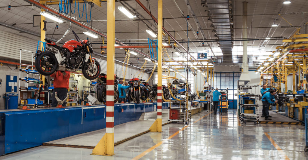 MV Agusta’s factory in Varese, Italy. Photo courtesy of MV Agusta.