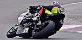 WERA West: David Anthony Wins, Breaks Track Record In Las Vegas (Updated) “Aussie Dave” Anthony (25) at speed during a WERA West event at the Las Vegas Classic Circuit, in Las Vegas, Nevada. Photo by Michael Gougis.