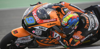 Moto2: Navarro Fastest, Joe Roberts 9th Overall As Qatar Test Ends Jorge Navarro (9). Photo courtesy of Dorna.