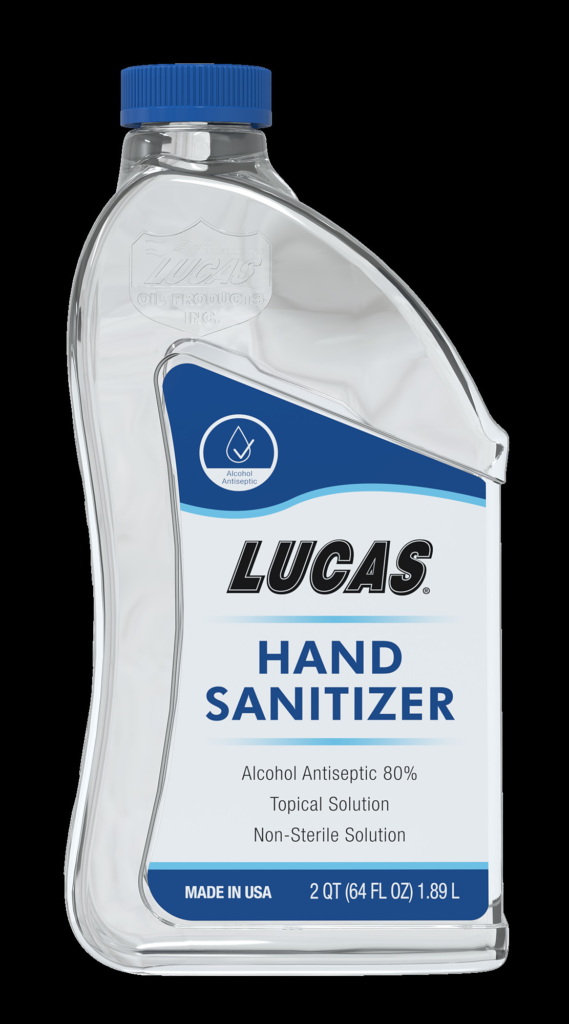 Lucas Oil Products' new Hand Sanitizer. Photo courtesy of Lucas Oil Products.