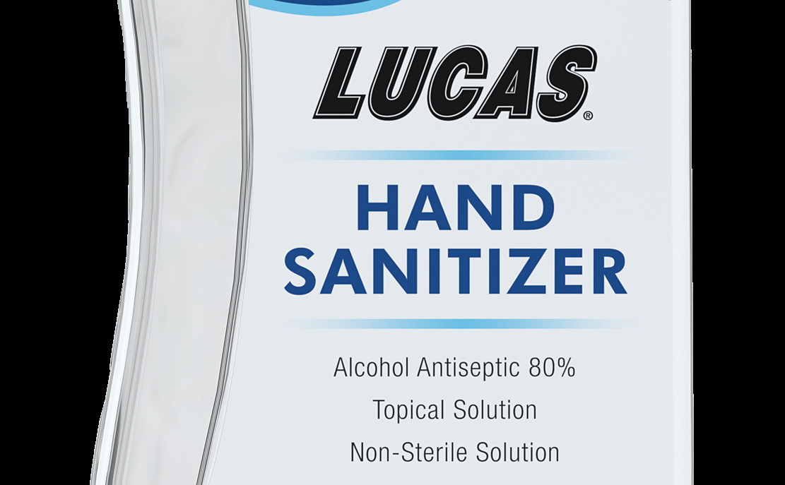 Lucas Oil Products' new Hand Sanitizer. Photo courtesy of Lucas Oil Products.
