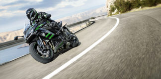 Kawasaki’s Refined 2020-Model Ninja 1000SX Sport Tourer Now In Dealerships A 2020 Kawasaki Ninja 1000SX at speed. Photo courtesy of Kawasaki.