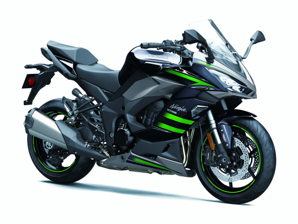 A 2020 Kawasaki Ninja 1000SX. Photo courtesy of Kawasaki.