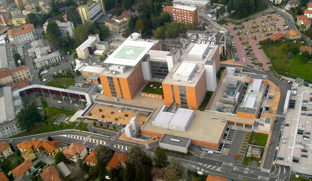 Varese Hospital, in Varese, Italy. Photo courtesy of MV Agusta.