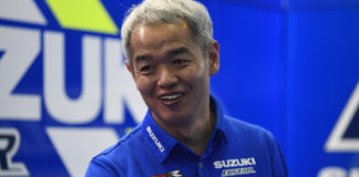 Team Suzuki ECSTAR Project Manager Shinichi Sahara. Photo courtesy of Team Suzuki Press Office.