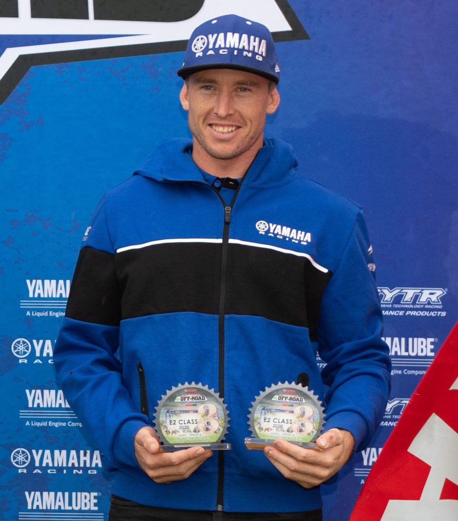 Mental health fitness is a priority for John Green who competes in the Yamaha Australian Off-Road Championship, presented by MXstore. Photo courtesy Motorcycling Australia.