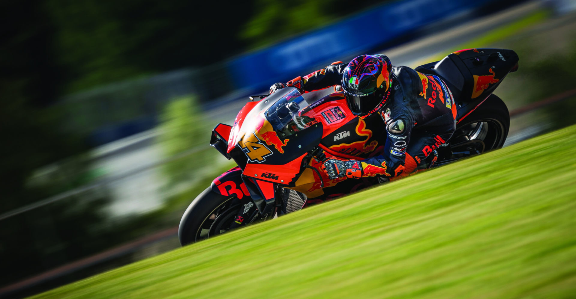 Pol Espargaro (44) in action at Red Bull Ring. Photo by Philip Platzer, courtesy Red Bull KTM.