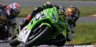 Dominic Doyle (25) as seen during the 2019 MotoAmerica season. Photo by Brian J. Nelson.