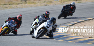 Racers doing laps during a SoCal Track Days event at Chuckwalla Valley Raceway. Photo by David Swarts.