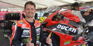 PJ Jacobsen and his Celtic HSBK Racing Ducati Panigale V4 R at Road America. Photo by David Swarts.