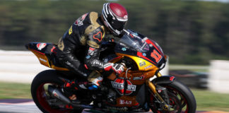 Westby Racing Superbike rider Mathew Scholtz (11). Photo courtesy Westby Racing.