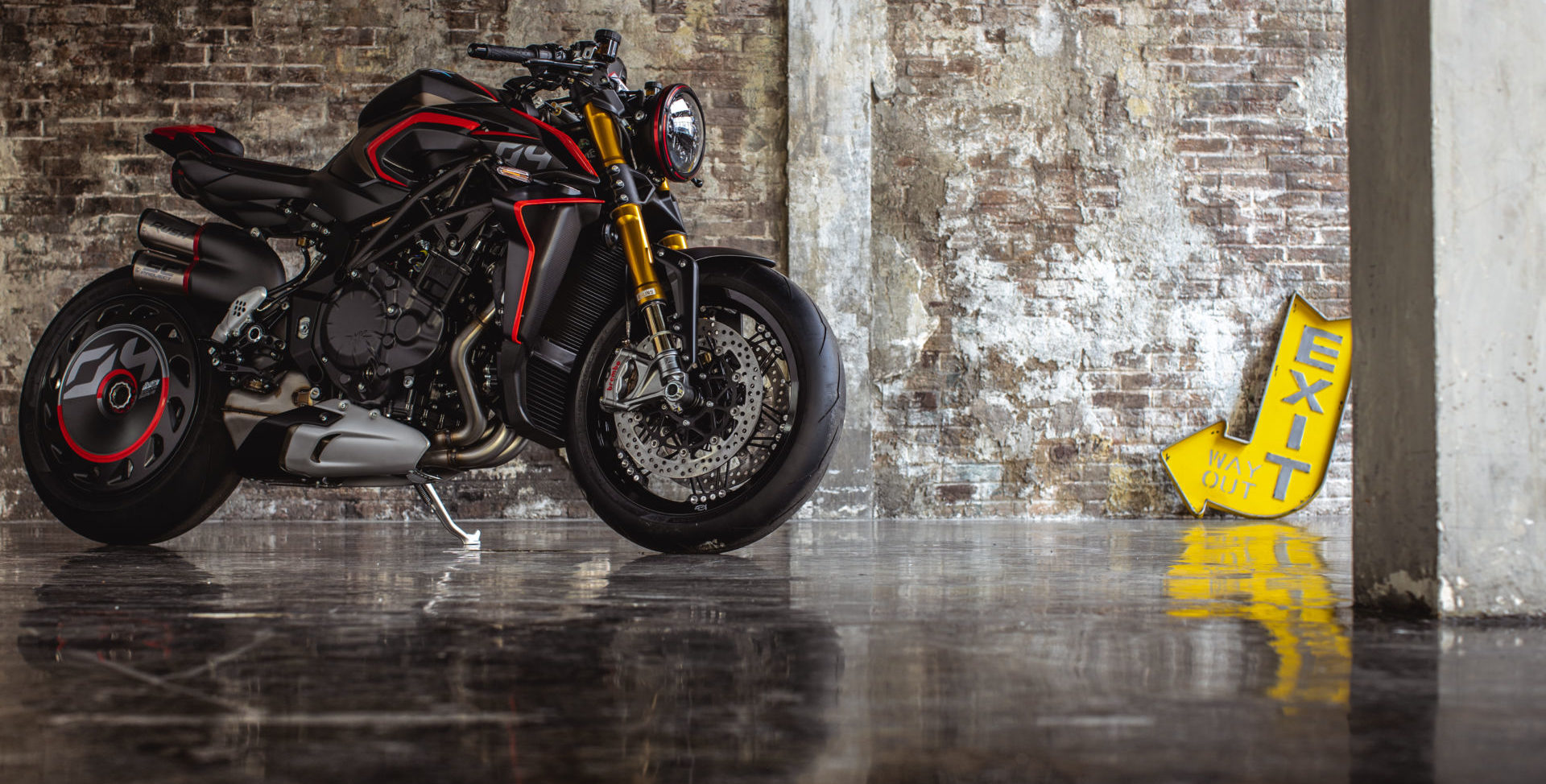 An MV Agusta Rush 1000. Photo courtesy MV Agusta.