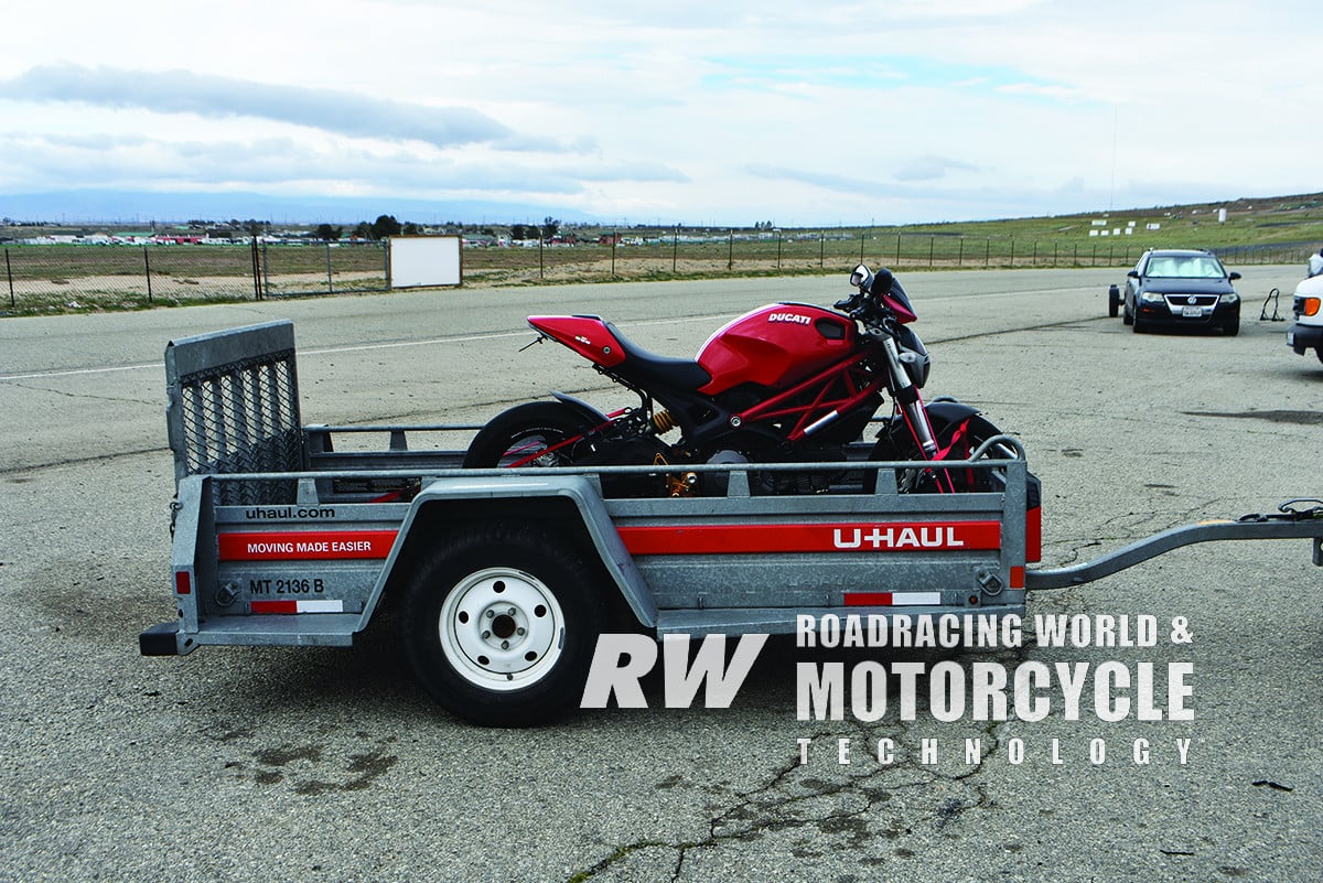 Track Day Bike Transport, There And Back, In The Trackday