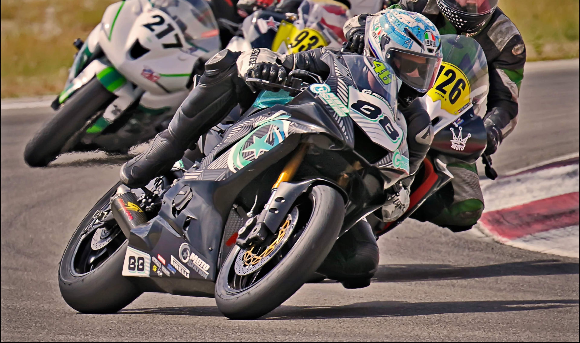 Action from the UtahSBA four-hour endurance race at Utah Motorsports Campus in 2019. Photo by Steve Midgley, courtesy of UtahSBA.