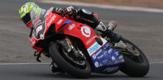 Josh Brookes (25). Photo courtesy Visiontrack Ducati.
