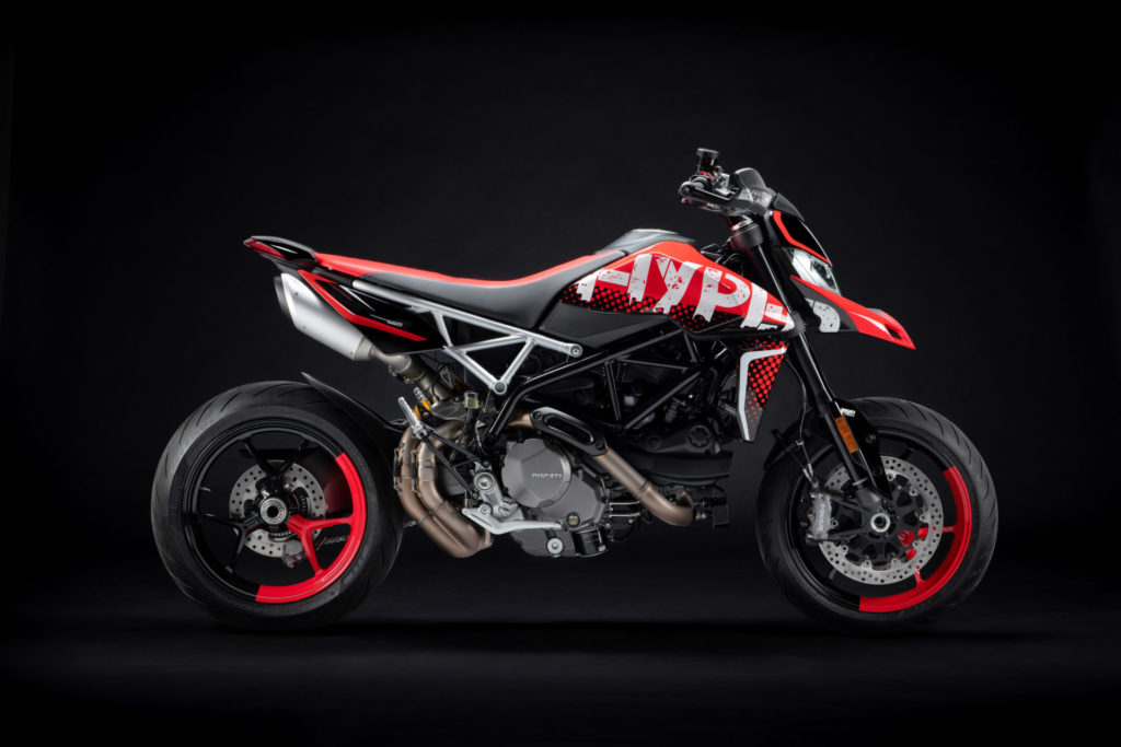 A Ducati Hypermotard 950 RVE. Photo courtesy Ducati.