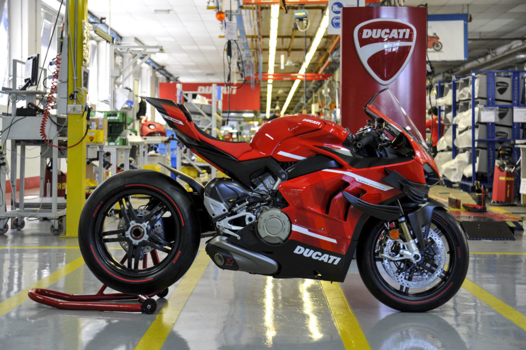 Ducati Superleggera V4 #001 of 500. Photo courtesy Ducati.