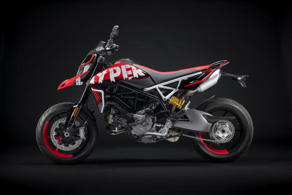 A Ducati Hypermotard 950 RVE. Photo courtesy Ducati.