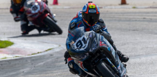 JC Camacho (91) on the gas at MSR Houston. Photo by David Gillen/dgillenphoto.com, courtesy CMRA.