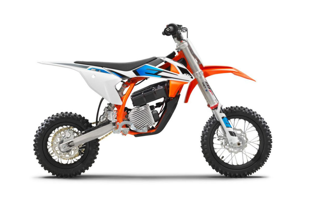 A 2020 KTM SX-E5. Photo courtesy KTM.