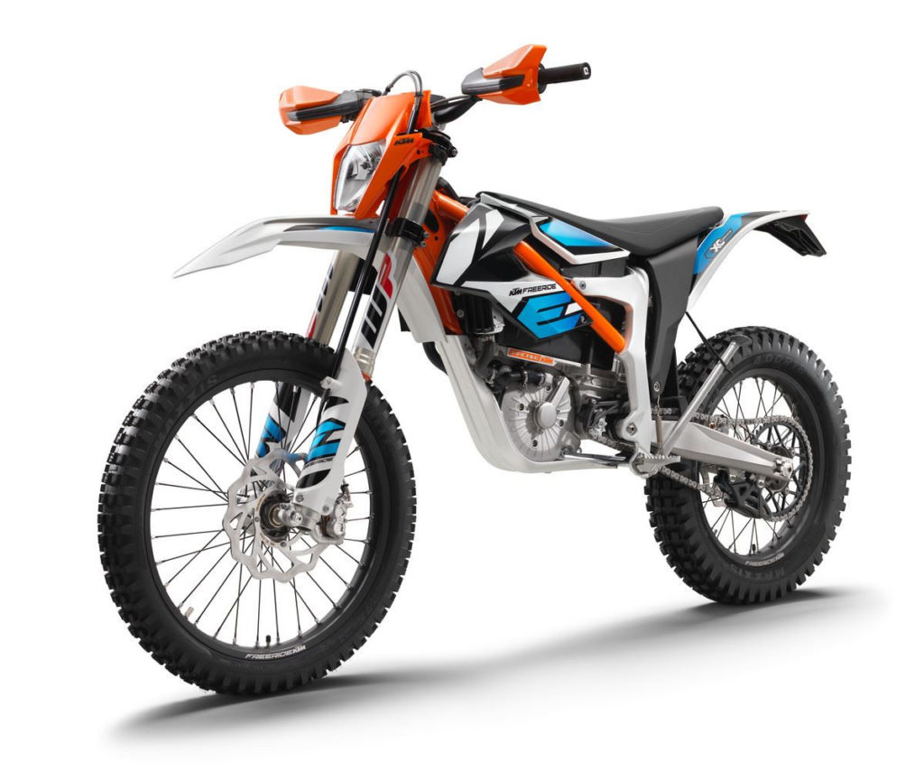 A 2021 KTM FREERIDE E-XC. Photo courtesy KTM.