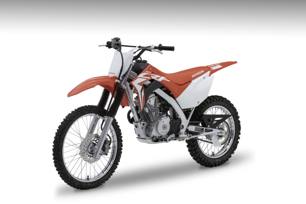 A 2021 Honda CRF125F Big Wheel. Photo courtesy American Honda.