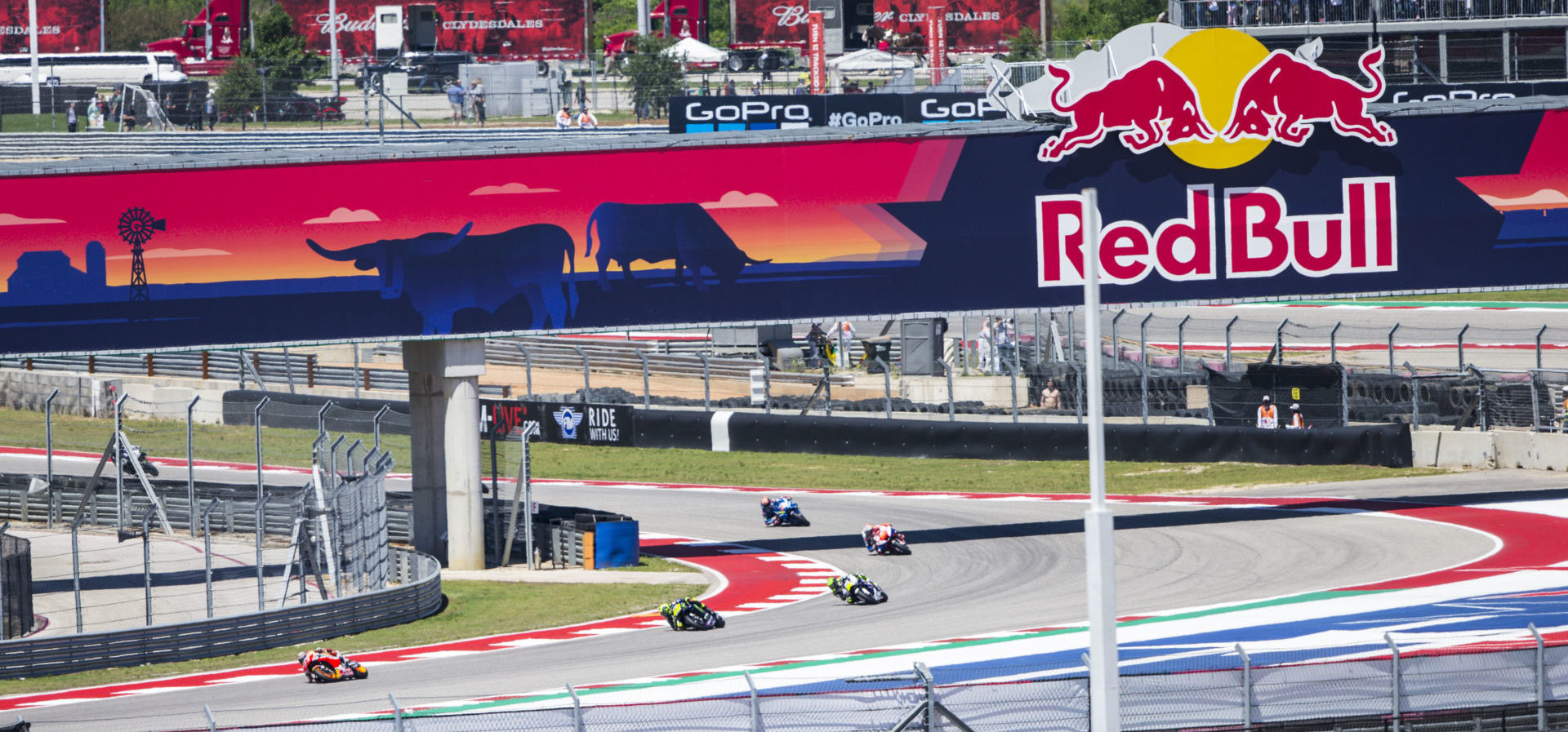 Action from the 2019 Red Bull Grand Prix of The Americas at Circuit of The Americas. Photo courtesy Red Bull.