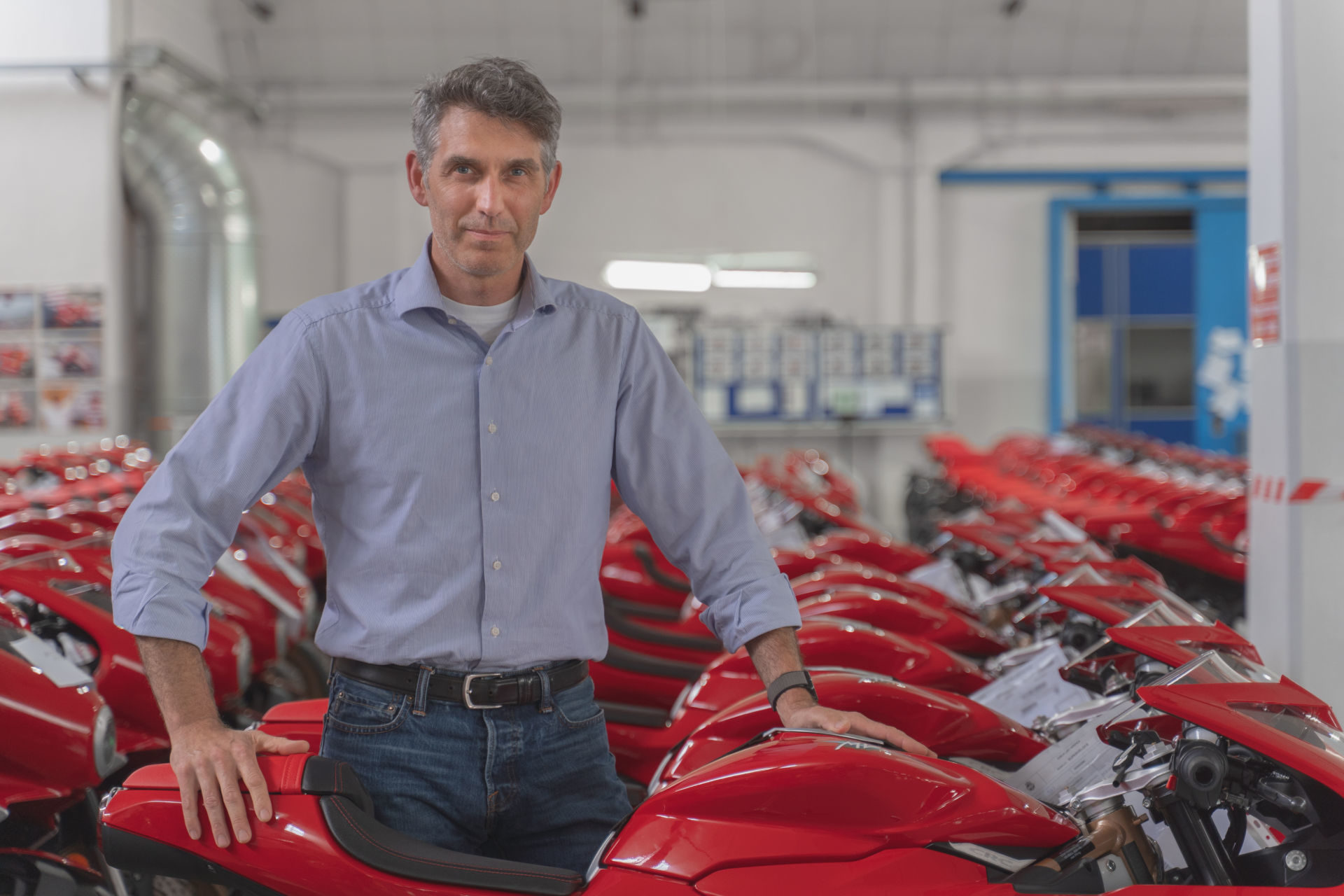 American Brian Gillen, the new R&D Director for MV Agusta & CRC. Photo courtesy MV Agusta.