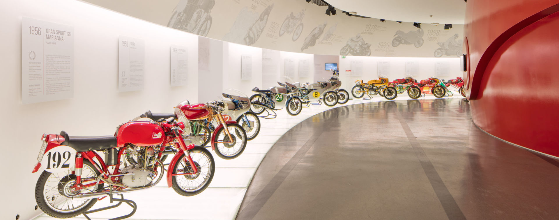 The Ducati Museum in Bologna, Italy. Photo courtesy Ducati.